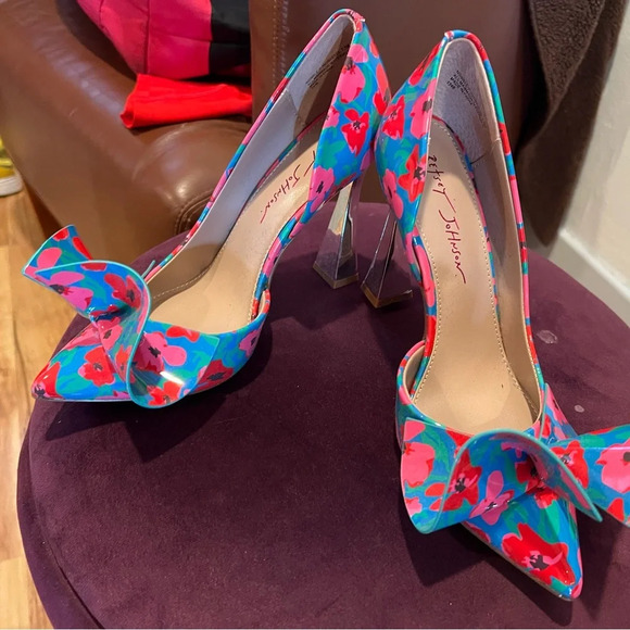 Betsey Johnson Shoes - Betsy Johnson floral high heels